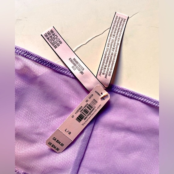 Victoria’s Secret Cheekini/Tanga panties, Size: Large - Picture 5 of 5
